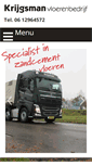 Mobile Screenshot of krijgsmanvloeren.nl